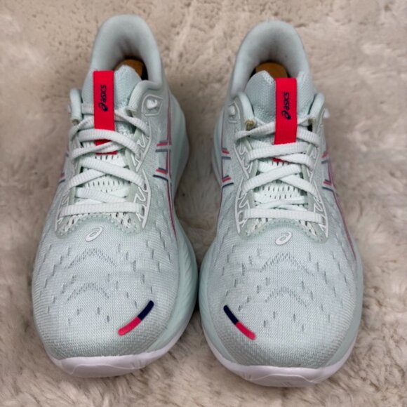 Asics Gel-Cumulus 26 Light Teal Pink Running Shoes Women’s Size 6 US PureGel - Picture 3 of 9